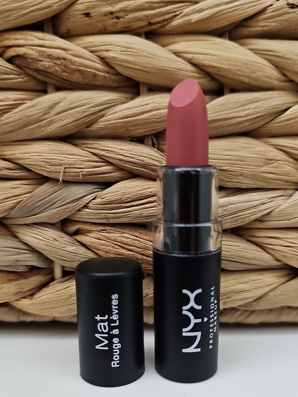 NYX Matte Lipstick — Dusty Rose Pink